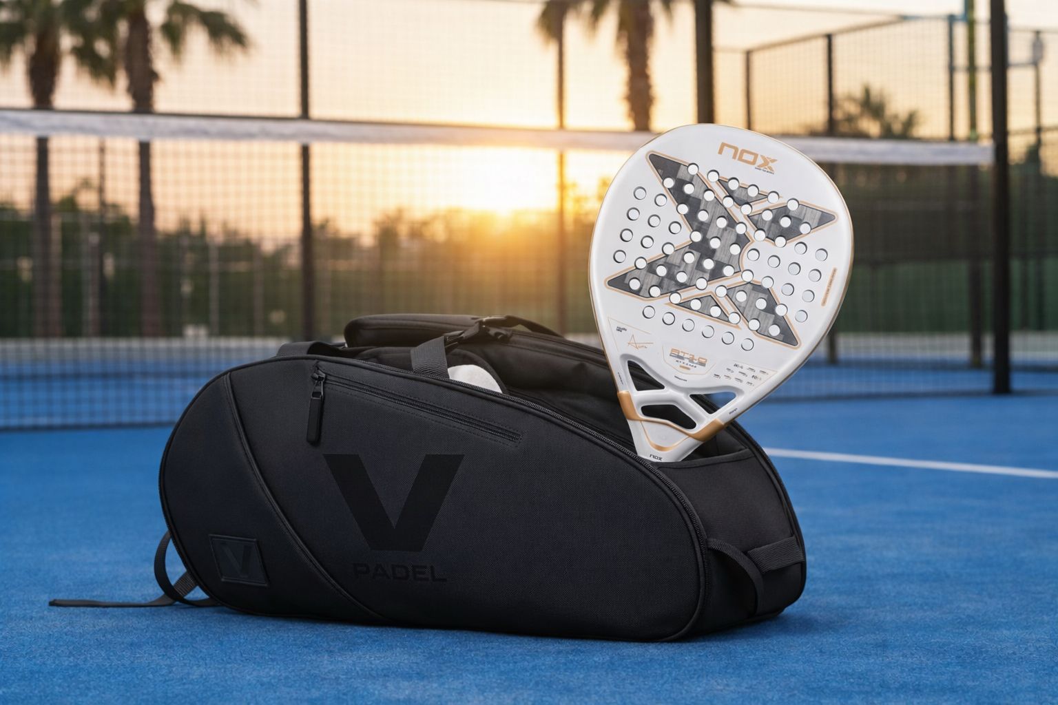 V PADEL BAG WITH SAC AND KIT BAG