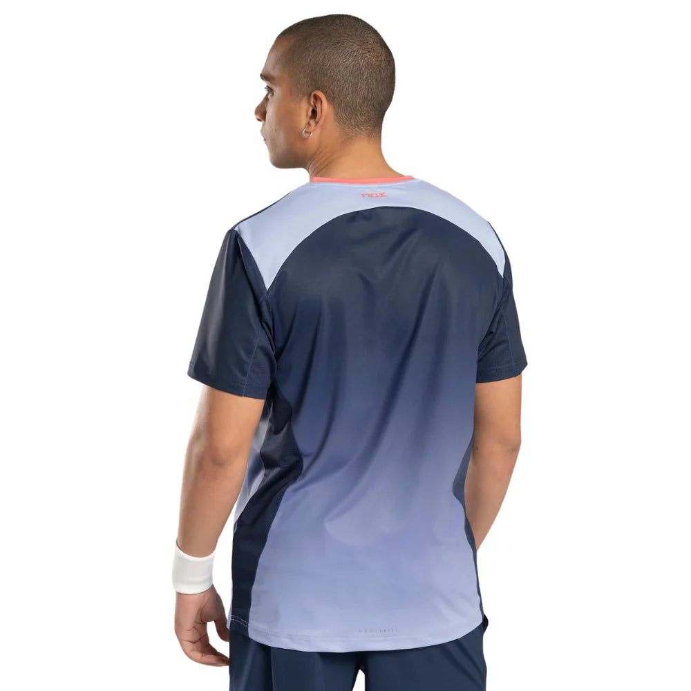 NOX T-Shirt Pro Fit – Gradient Naval Blue