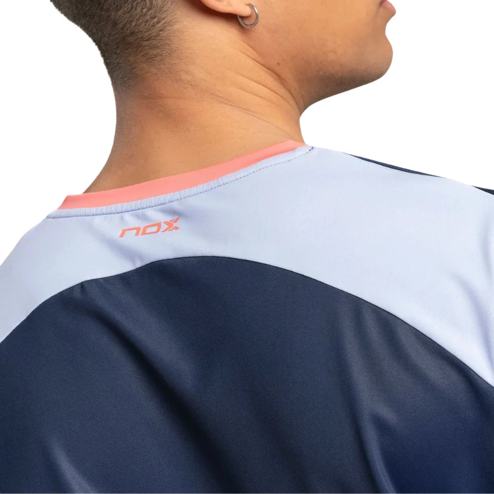 NOX T-Shirt Pro Fit – Gradient Naval Blue