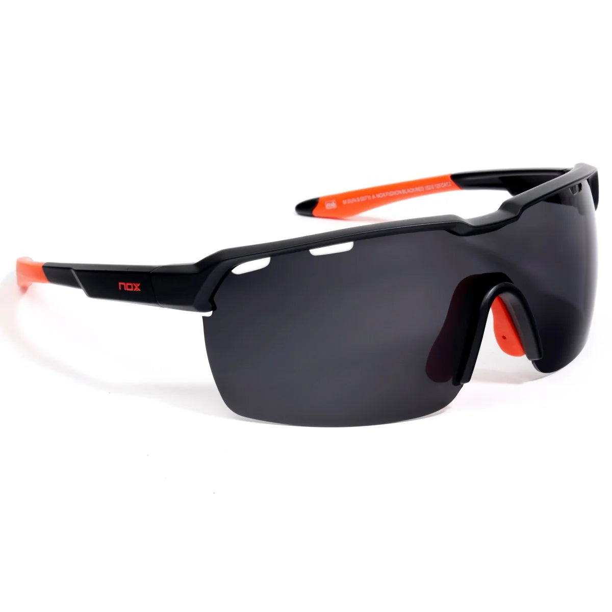 NOX/MO FIGNON Tempo Black/Red Sports Glasses
