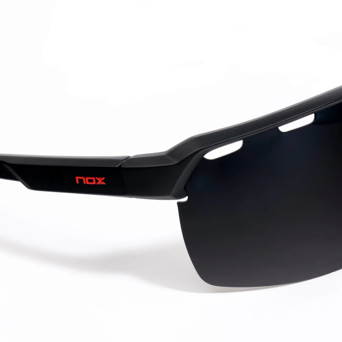 NOX/MO FIGNON Tempo Black/Red Sports Glasses