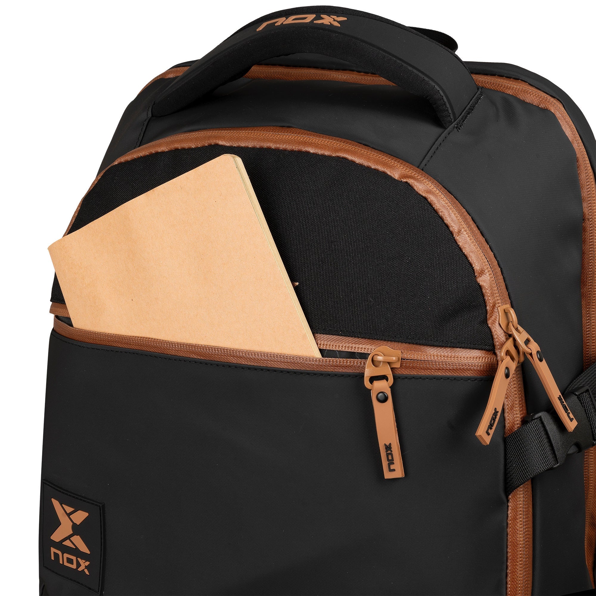 LUXURY OPEN SERIES backpack black/brown