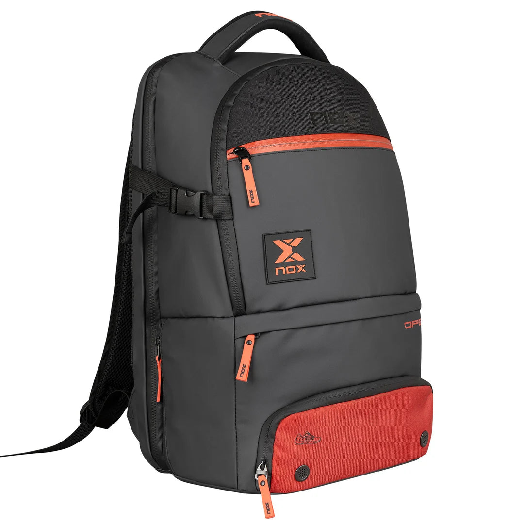 LUXURY OPEN SERIES black/red backpack
