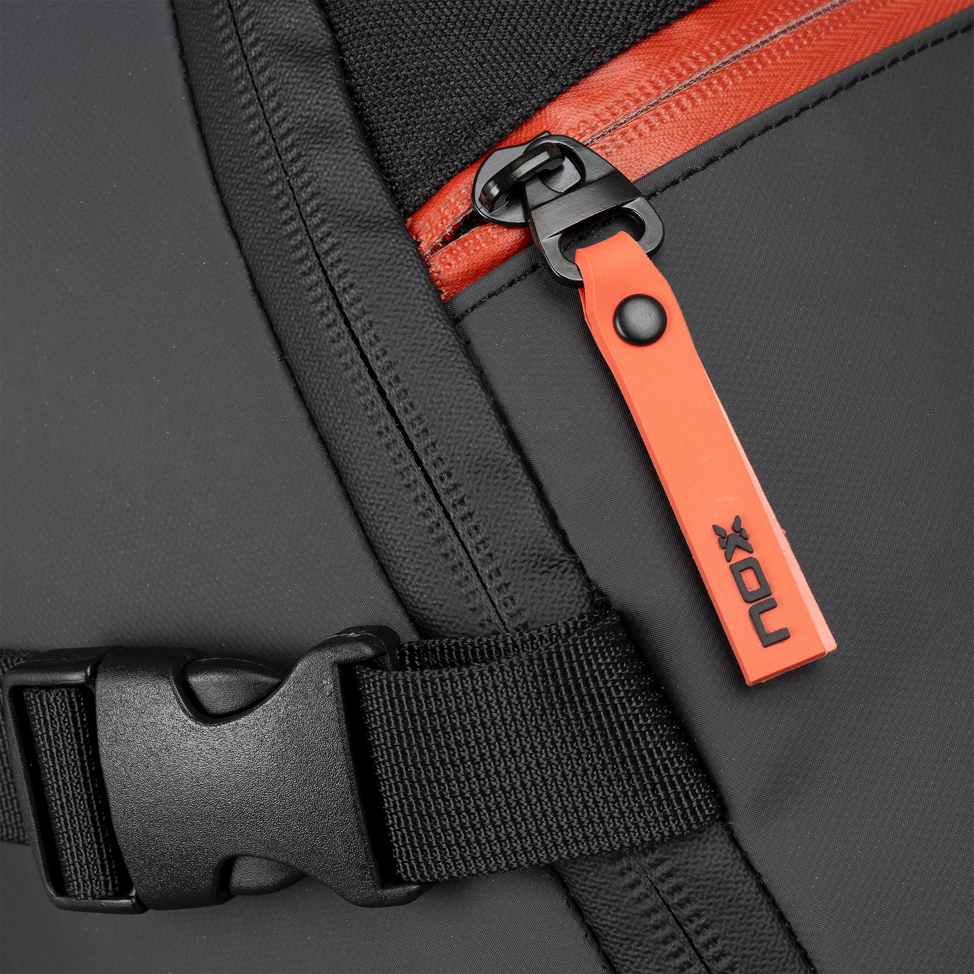 LUXURY OPEN SERIES black/red backpack