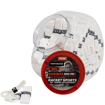 NOX Padel PRO White Micro-perforated Overgrip (1 unit)