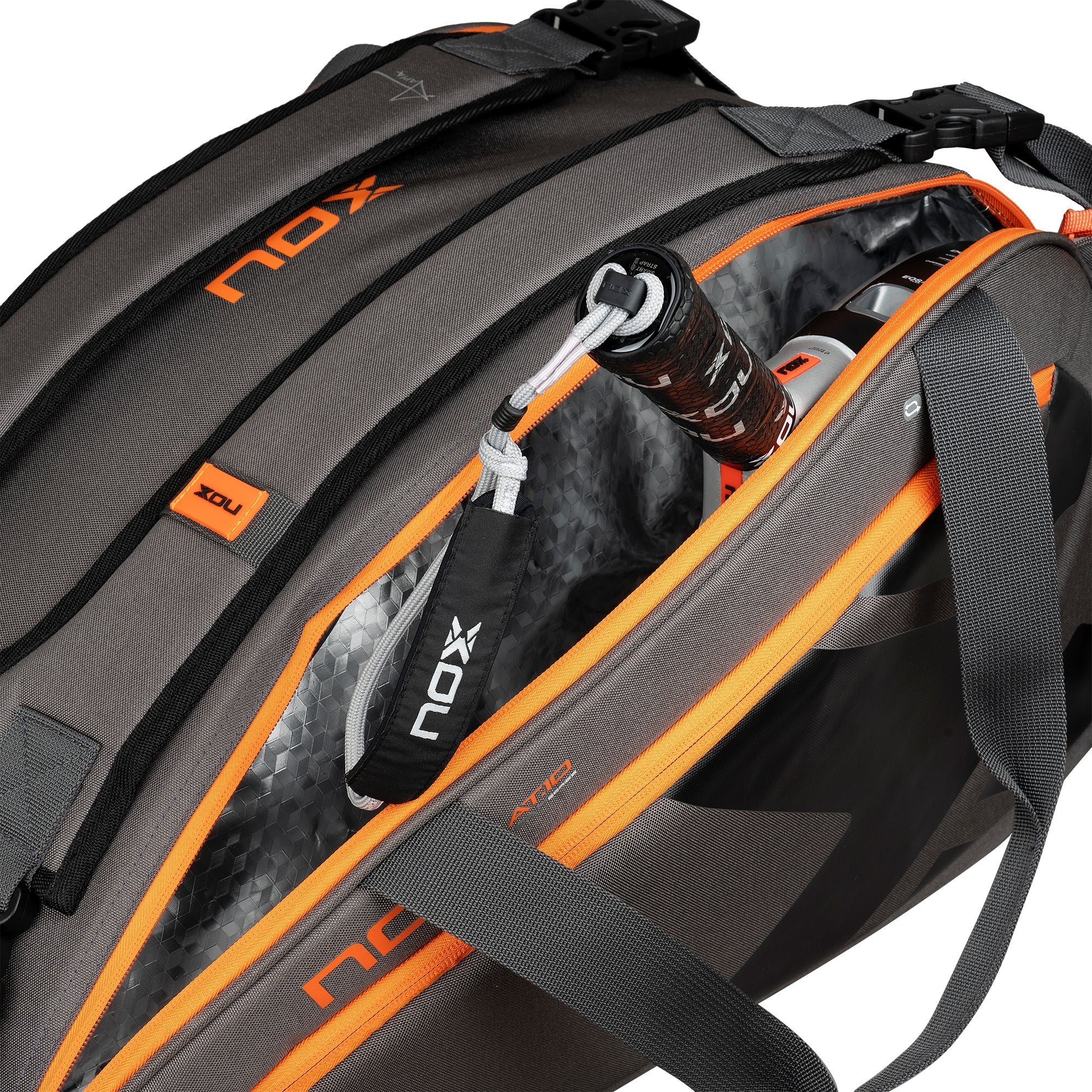 AT10 TEAM Grey/Orange Padel Bag