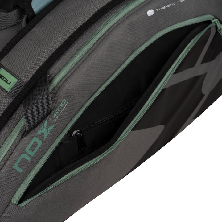NOX AT10 TEAM GREY/GREEN PADEL BAG