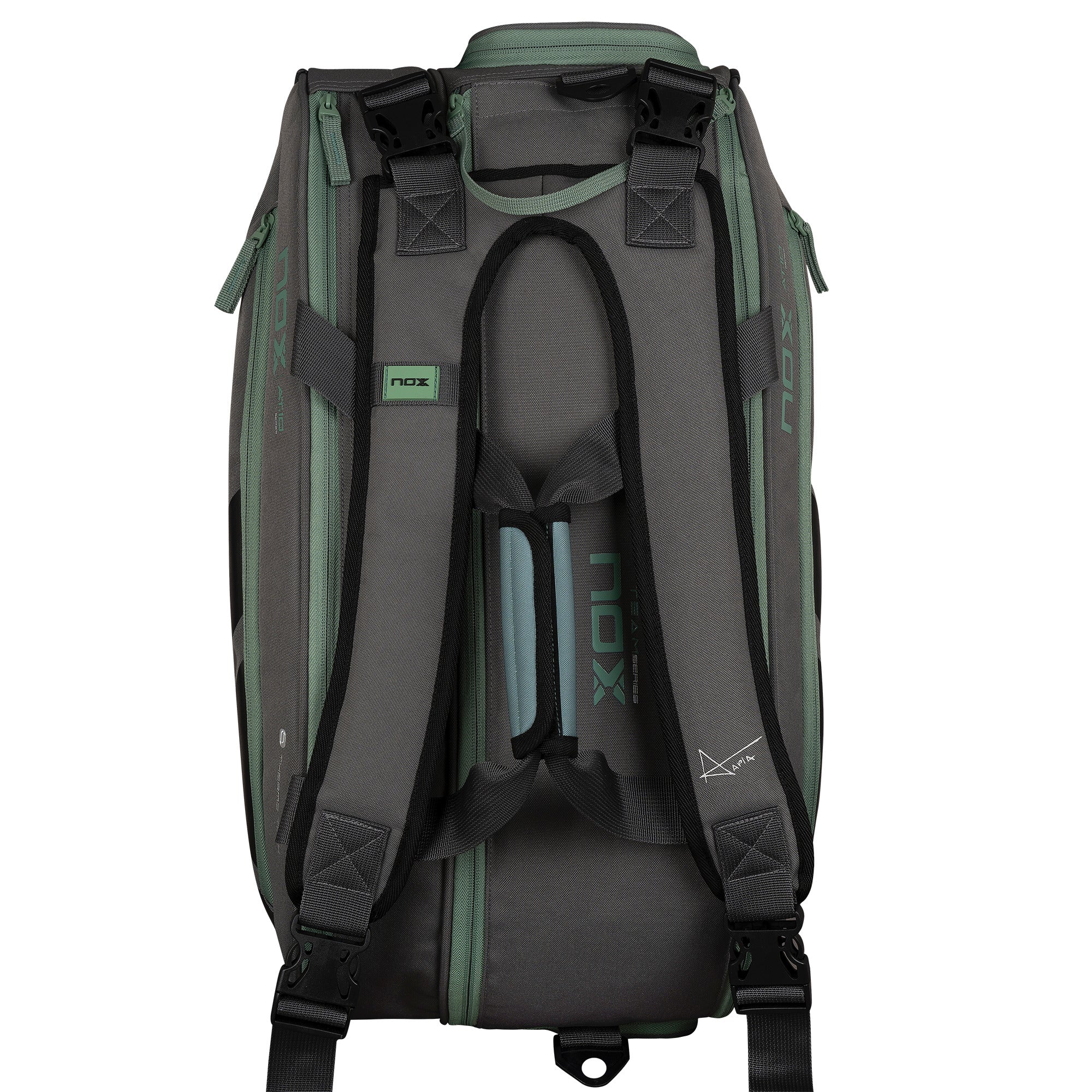 NOX AT10 TEAM GREY/GREEN PADEL BAG