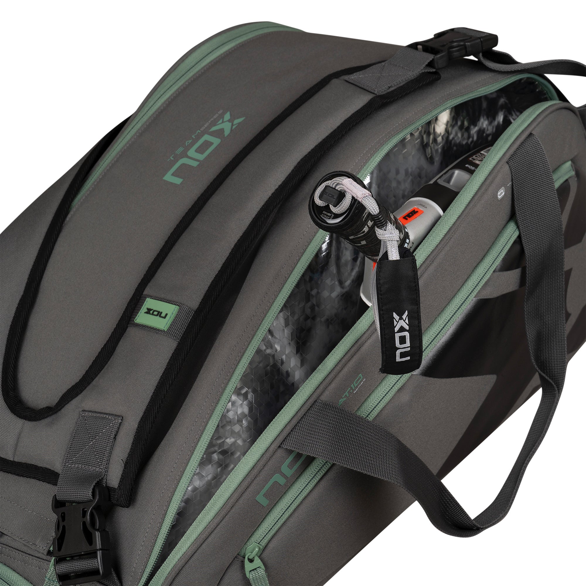 NOX AT10 TEAM GREY/GREEN PADEL BAG