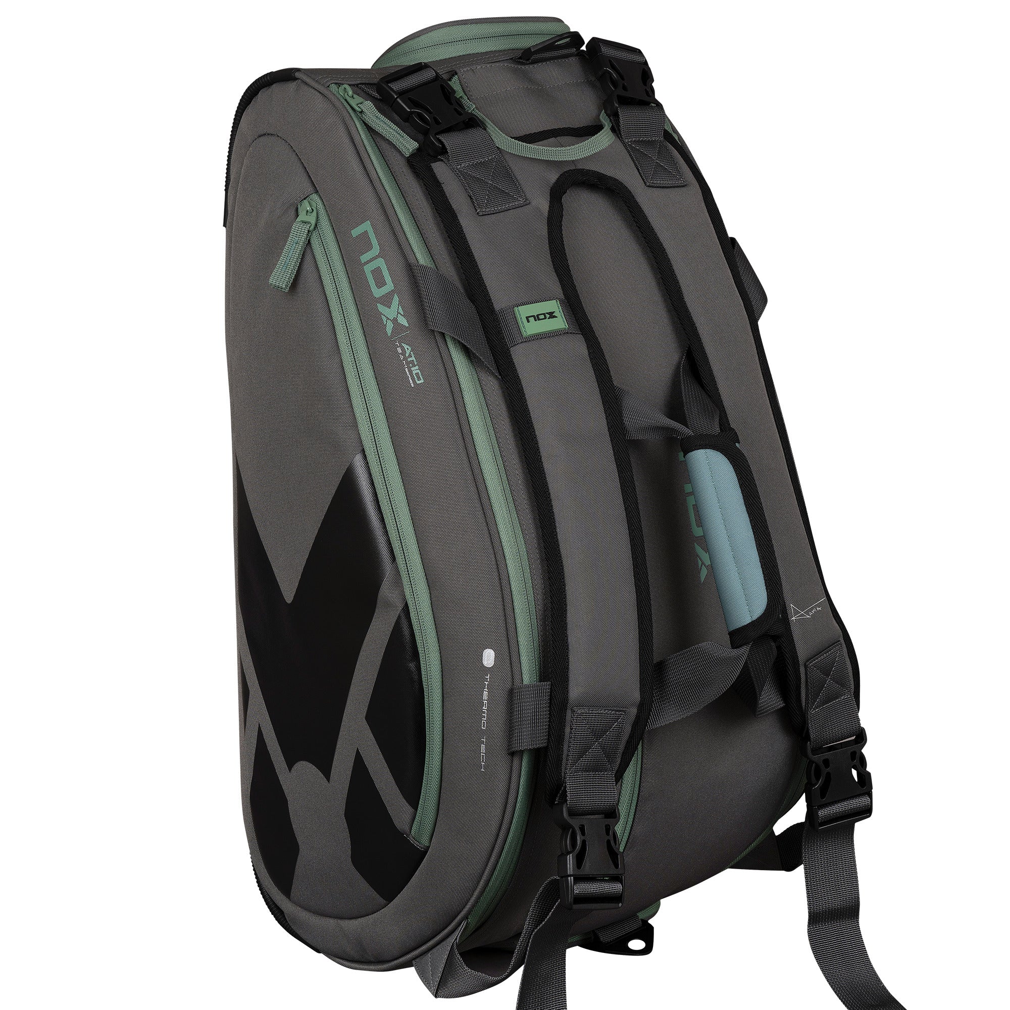NOX AT10 TEAM GREY/GREEN PADEL BAG