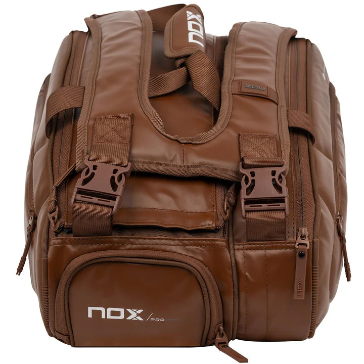 NOX Pro Series Brown Camel Racket Bag