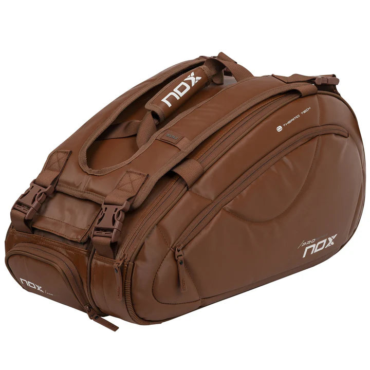 NOX Pro Series Brown Camel Racket Bag