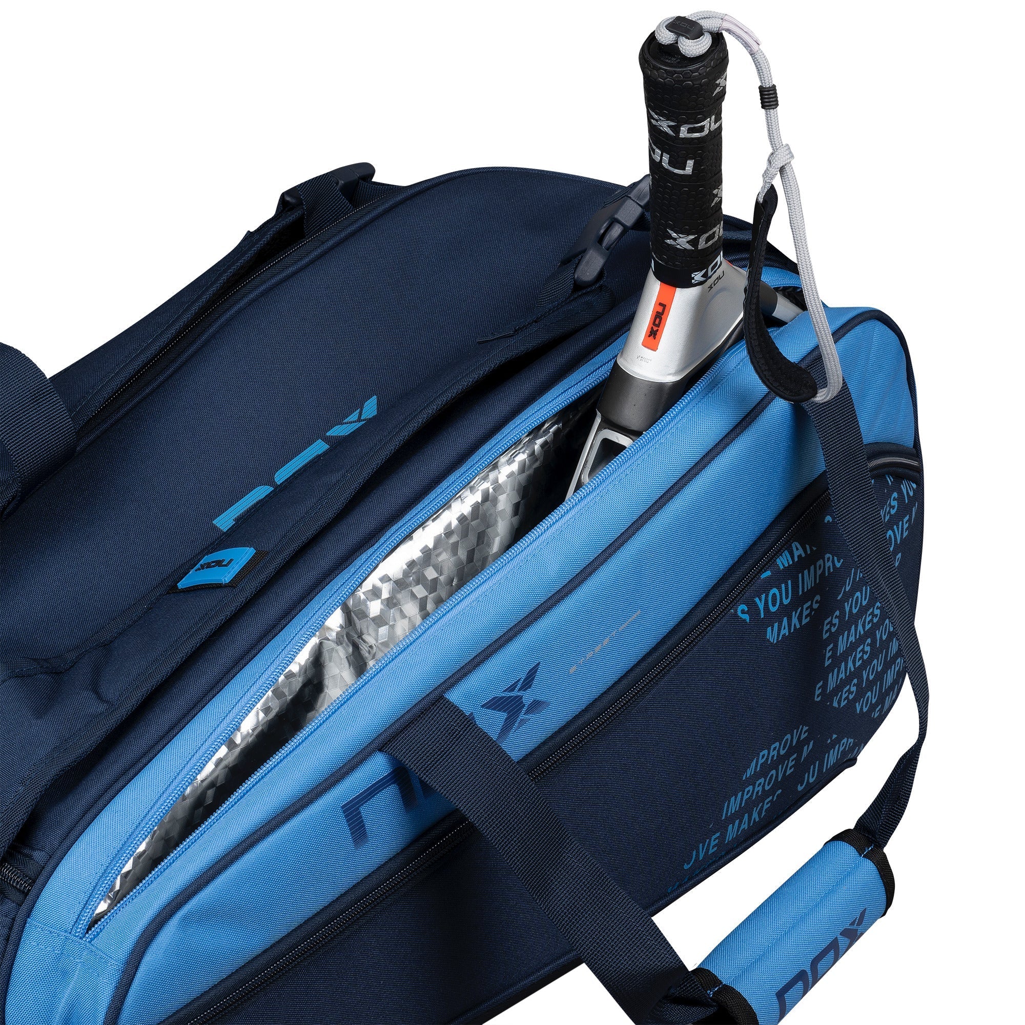STREET SERIES sky blue padel racket bag