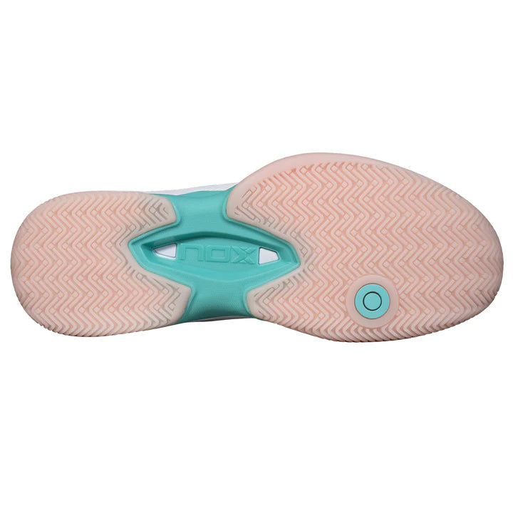 Padel shoes AT10 LUX White/Potpurri