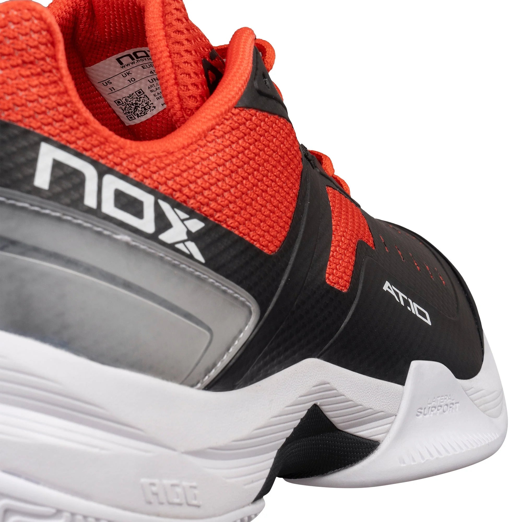 NOX Padel shoes AT10 PRO Black/Red